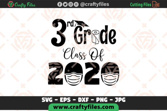 3th Grade Class of 2020 School Embroidery Design Review