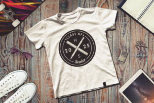 Hipster Logo Graduation: A Nostalgic Embroidery Design for Crafters