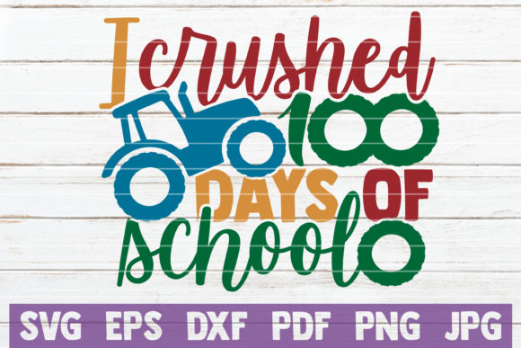 I Crushed 100 Days of School Embroidery Review