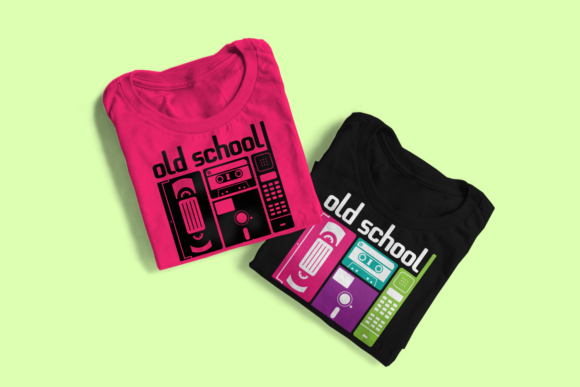 Old School 80s Retro Technology SVG for Crafts and Graphics