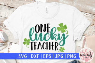 One Lucky Teacher Cut File: Graphics and Crafts Review