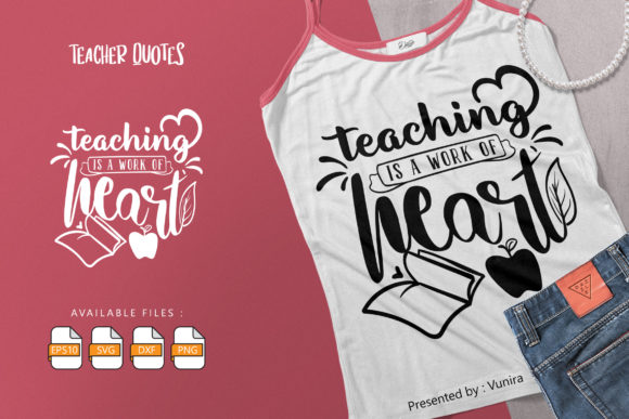 Teacher Lettering Quotes: A Graphic Design Asset for Crafts and Creative Branding